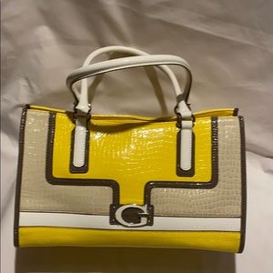 Brand new Yellow Guess purse